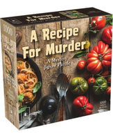 1000 A Recipe for Murder Mystery Jigsaw Puzzle