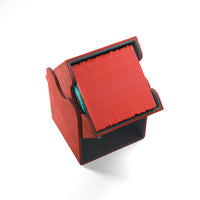 Gamegenic Squire 100+ Card Convertible Deck Box: Red