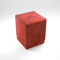 Gamegenic Squire 100+ Card Convertible Deck Box: Red