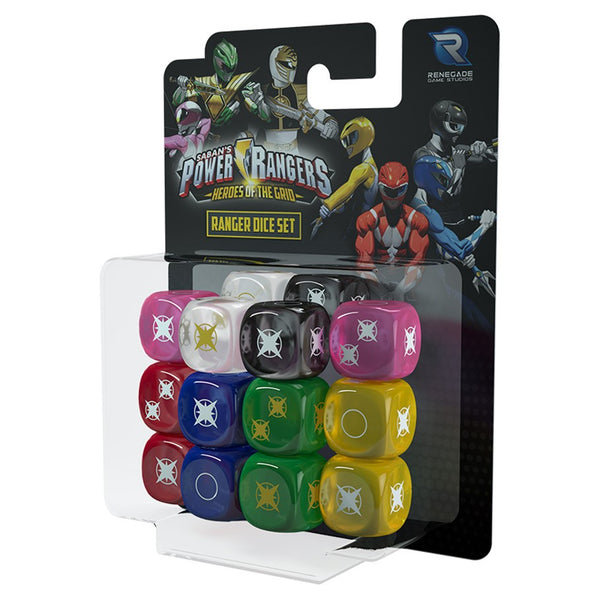Power Rangers Heroes of the Grid: Ranger Dice Set