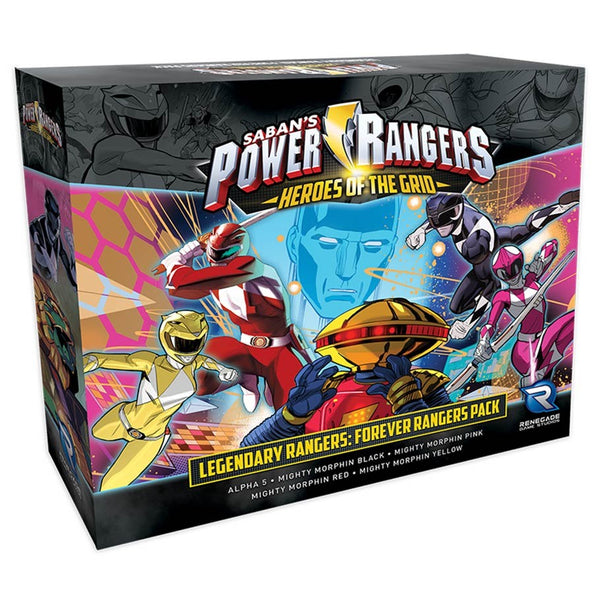 Power Rangers Heroes of the Grid: Legendary Rangers - Forever Rangers Pack