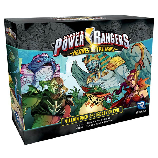 Power Rangers Heroes of the Grid: Villain Pack #3 - Legacy of Evil