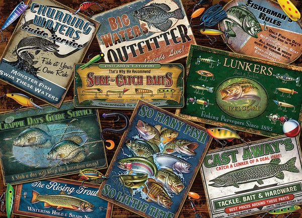1000 Fish Signs
