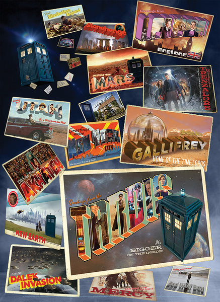 1000 Postcards Doctor Who