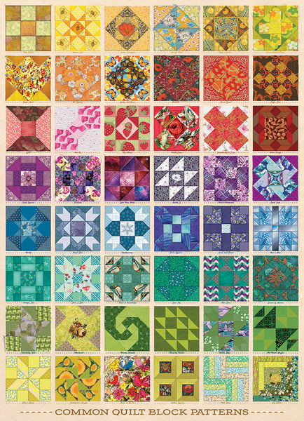 1000 Common Quilt Blocks