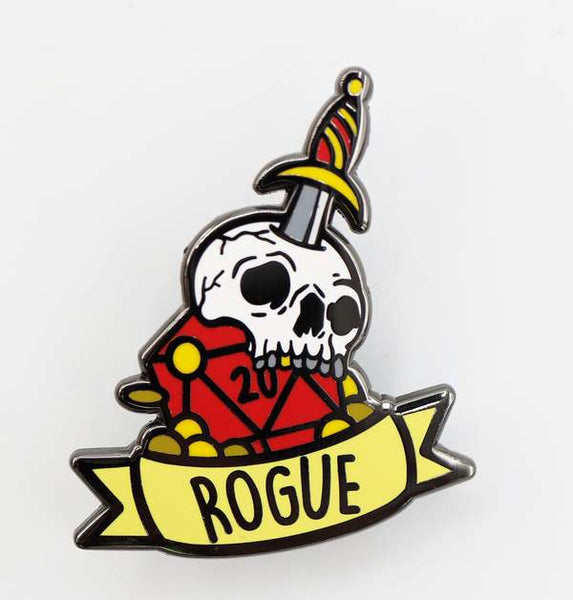 Adventurer Class Enamel Pin: Rogue