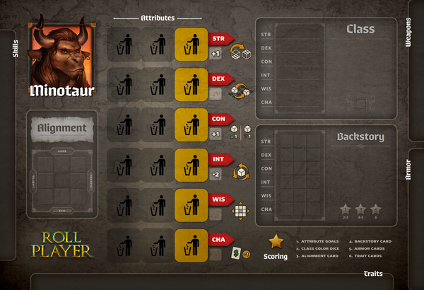 Roll Player Minotaur