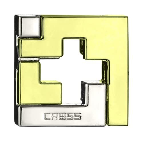 Hanayama Cast Metal Puzzles: Cross
