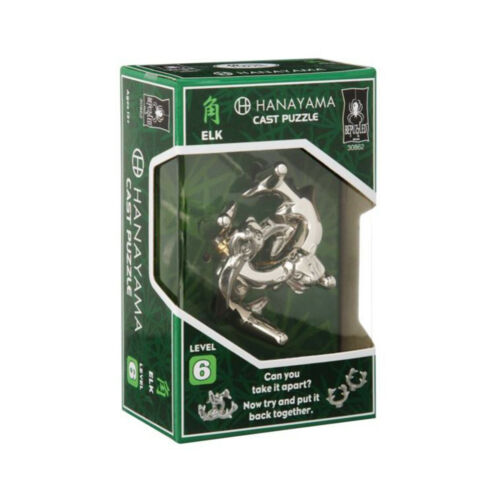 Hanayama Cast Metal Puzzles: Elk