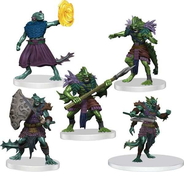 Dungeons & Dragons Fantasy Miniatures: Icons of the Realms - Sahuagin Warband