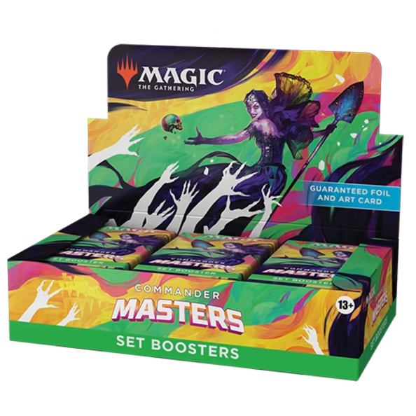 MtG Commander Masters Set Booster Display