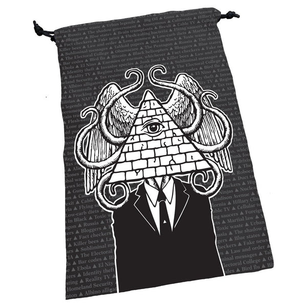Dice Bag Illuminati Black and White