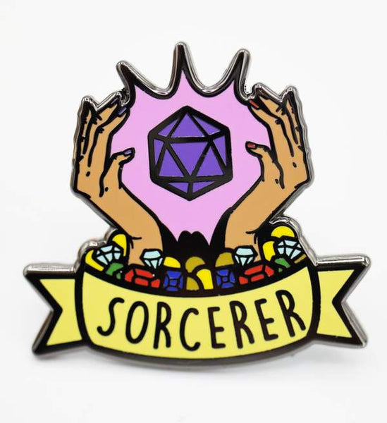 Adventurer Class Enamel Pin: Sorcerer