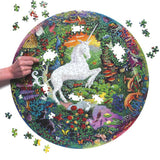 500 Unicorn Garden Round Puzzle
