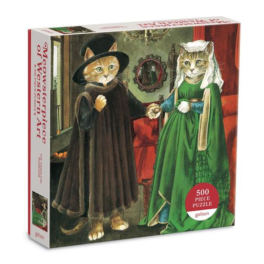 500 Meowsterpiece of Western Art: The Arnolfini Marriage