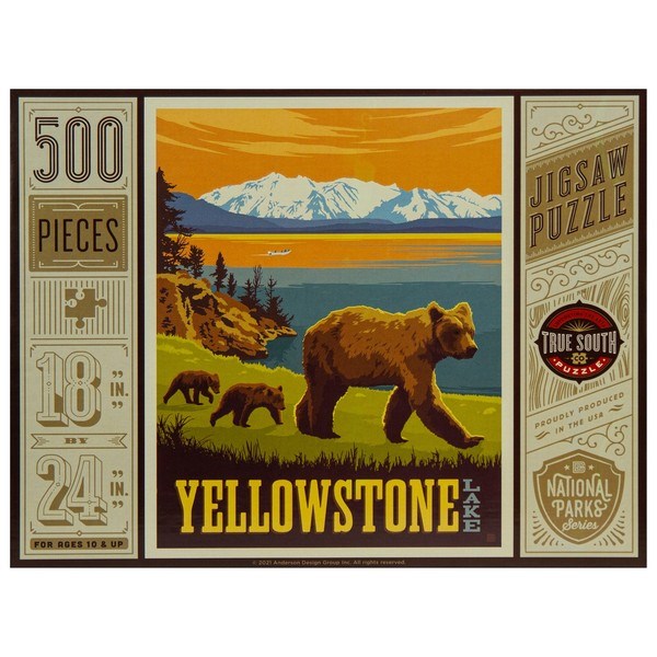 500 Yellowstone National Park Yellowstone Lake