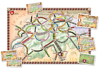 Ticket to Ride Map Collection: Volume 2 - India & Switzerland