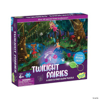 100 Seek and Find Glow Puzzle: Twilight Fairies