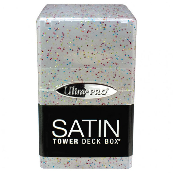 UP Deck Box Satin Tower Glitter Clear