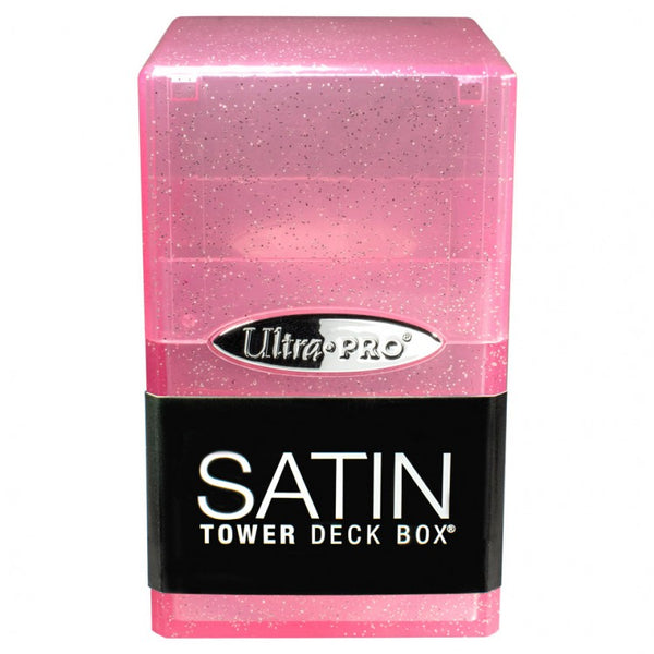 UP Deck Box Satin Tower Glitter Pink