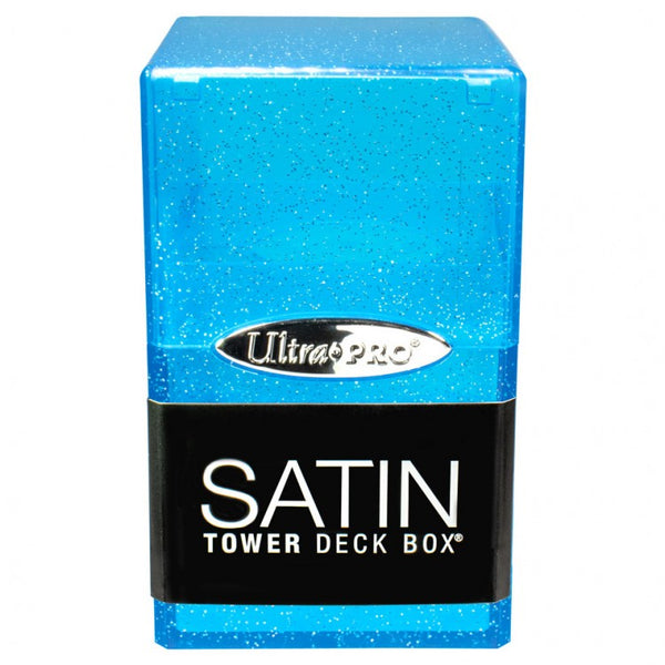 UP Deck Box Satin Tower Glitter Blue