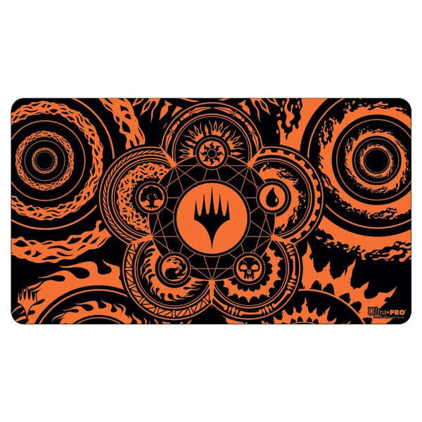 Playmat MtG: Mana 7 Color Wheel