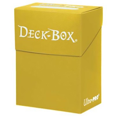 Upper Deck Pro 80+ Deck Box Yellow