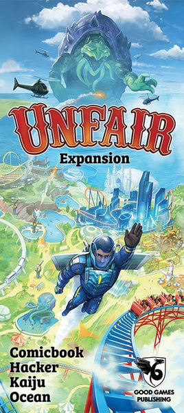 Unfair: Comic Book, Hacker, Kaiju, Ocean Expansion