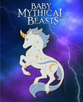 Baby Mythical Beast Enamel Pin: Unicorn (Color Variants)