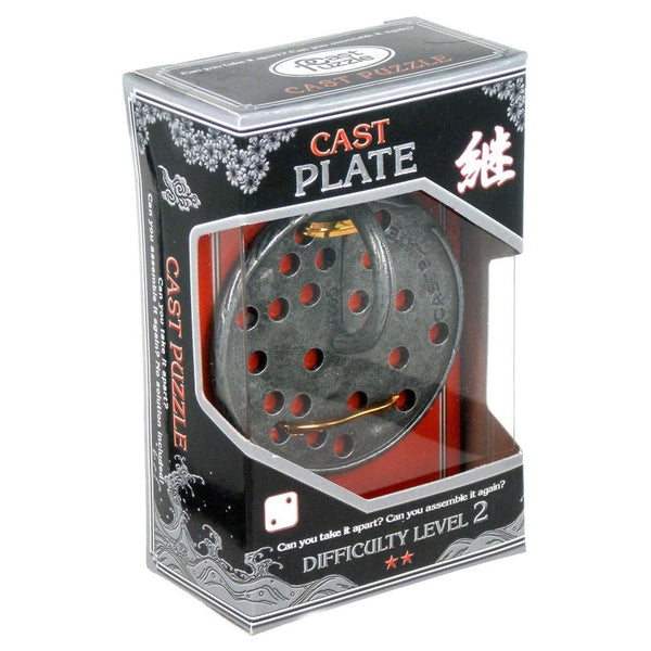 Hanayama Cast Metal Puzzles: Plate