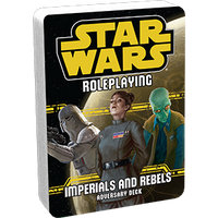 Star Wars RPG: Imperials & Rebels Adversary Deck