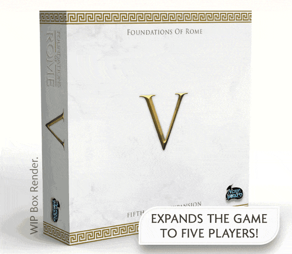 Foundations of Rome Kickstarter Edition: 5th Player Expansion