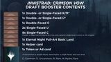 MtG Innistrad Crimson Vow Draft Booster Pack