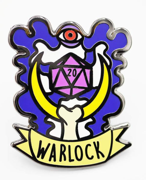 Adventurer Class Enamel Pin: Warlock