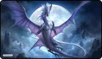 Gamermats Premium Playmat: White Dragon of the Night