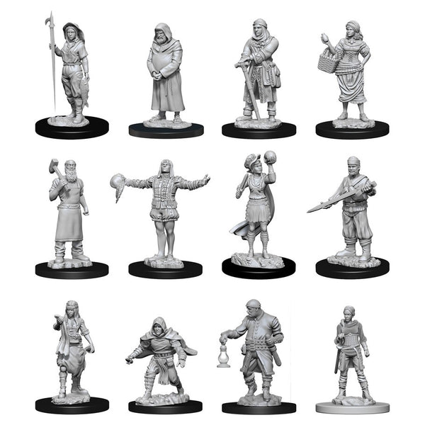 D&D Mini Townspeople & Accessories